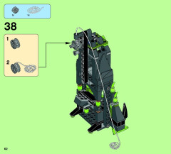 LEGO 70133 instructions page 62 – build guide
