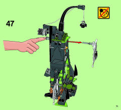 LEGO 70133 instructions page 71 – build guide