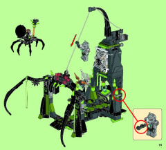 LEGO 70133 instructions page 73 – build guide