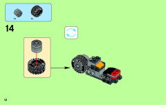 LEGO 70134 instructions page 12 – build guide