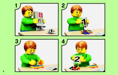 LEGO 70134 instructions page 2 – build guide