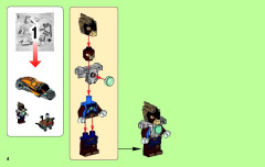LEGO 70134 instructions page 4 – build guide