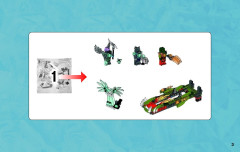 LEGO 70135 instructions page 3 – build guide