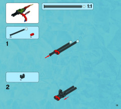 LEGO 70135 instructions page 13 – build guide