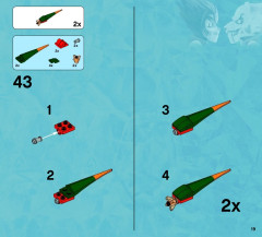LEGO 70135 instructions page 19 – build guide