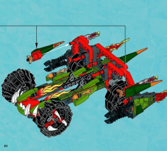 LEGO 70135 instructions page 20 – build guide