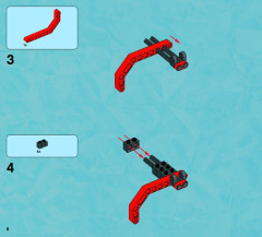 LEGO 70135 instructions page 8 – build guide