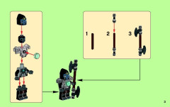 LEGO 70136 instructions page 3 – build guide