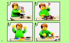 LEGO 70137 instructions page 2 – build guide