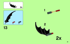 LEGO 70137 instructions page 21 – build guide