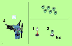 LEGO 70137 instructions page 4 – build guide