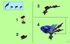LEGO 70137 instructions page 9 – build guide