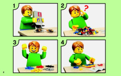 LEGO 70139 instructions page 2 – build guide