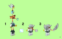 LEGO 70139 instructions page 3 – build guide