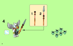 LEGO 70139 instructions page 4 – build guide