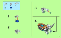 LEGO 70139 instructions page 9 – build guide