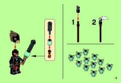 LEGO 70140 instructions page 3 – build guide