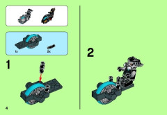 LEGO 70140 instructions page 4 – build guide