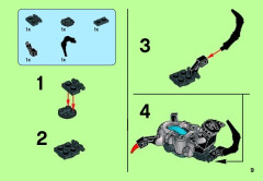 LEGO 70140 instructions page 9 – build guide