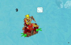 LEGO 70141 instructions page 13 – build guide