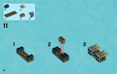 LEGO 70141 instructions page 20 – build guide