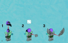 LEGO 70141 instructions page 4 – build guide