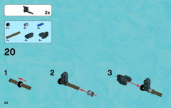 LEGO 70141 instructions page 40 – build guide