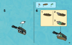 LEGO 70141 instructions page 45 – build guide