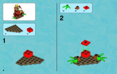 LEGO 70141 instructions page 6 – build guide