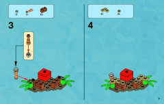 LEGO 70141 instructions page 7 – build guide