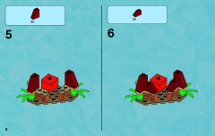 LEGO 70141 instructions page 8 – build guide
