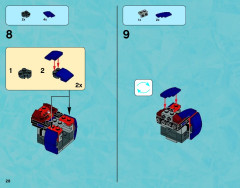 LEGO 70142 instructions page 28 – build guide