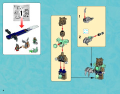 LEGO 70142 instructions page 4 – build guide