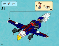 LEGO 70142 instructions page 44 – build guide