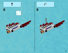 LEGO 70142 instructions page 49 – build guide