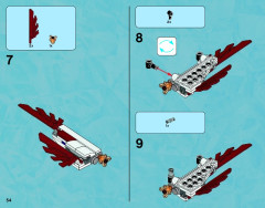 LEGO 70142 instructions page 54 – build guide