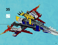 LEGO 70142 instructions page 61 – build guide