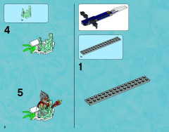 LEGO 70142 instructions page 8 – build guide