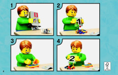 LEGO 70143 instructions page 2 – build guide
