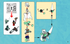 LEGO 70143 instructions page 3 – build guide