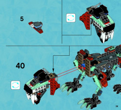 LEGO 70143 instructions page 39 – build guide