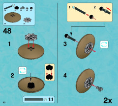 LEGO 70143 instructions page 50 – build guide