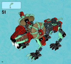 LEGO 70143 instructions page 54 – build guide