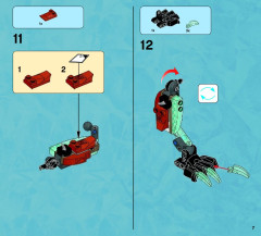 LEGO 70143 instructions page 7 – build guide