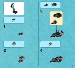 LEGO 70143 instructions page 9 – build guide