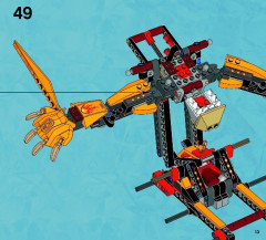LEGO 70144 instructions page 13 – build guide