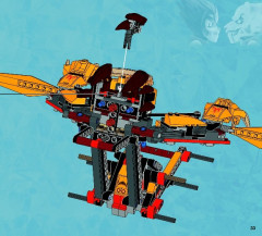 LEGO 70144 instructions page 33 – build guide