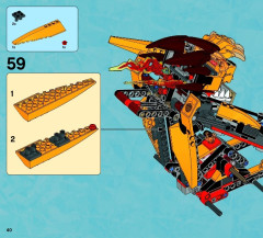 LEGO 70144 instructions page 40 – build guide