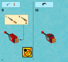 LEGO 70144 instructions page 44 – build guide