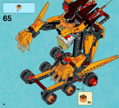 LEGO 70144 instructions page 52 – build guide